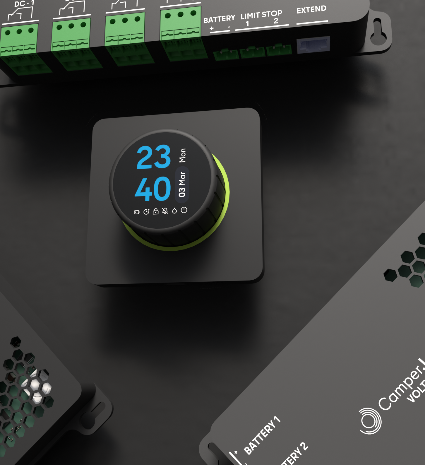 Camper Jarvis™ – Smart Wireless Camper‑Van Control System | One Knob,
– Camper Jarvis