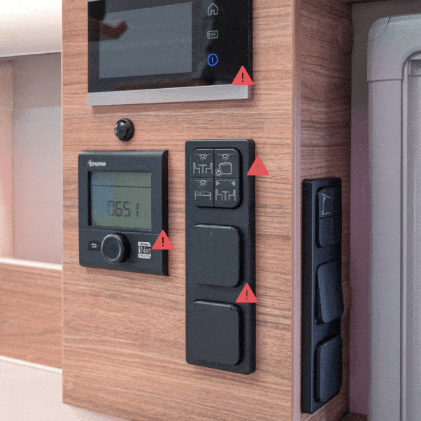 Des tableaux de commande de différentes marques remplacés par un seul SmartKnob
