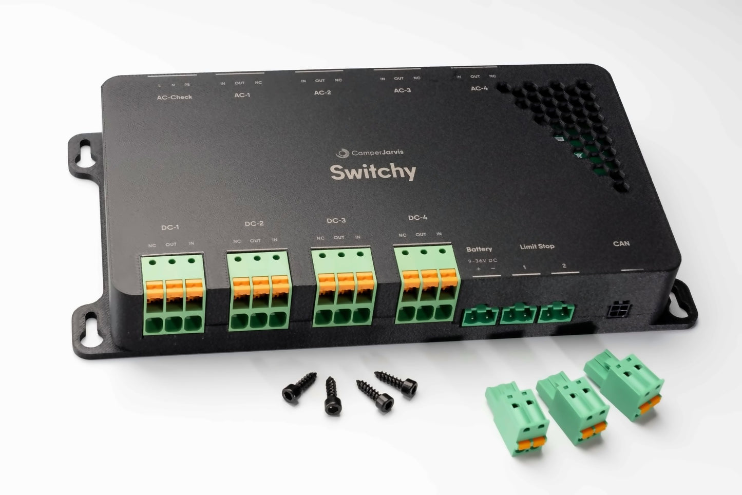 Switchy – smarter Relais-Hub für 230V AC und DC im Wohnmobil (Camper Jarvis)