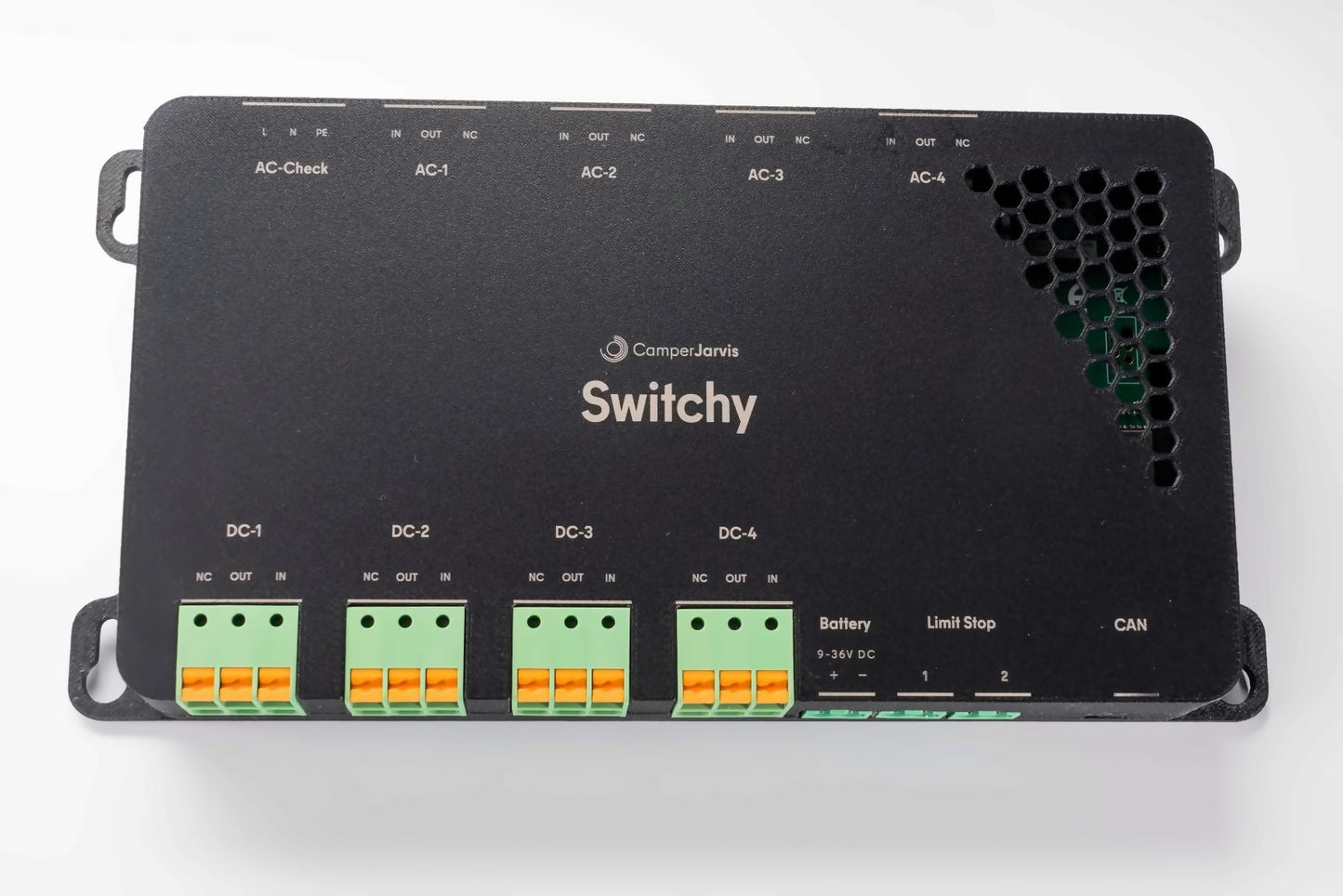Switchy – smarter Relais-Hub für 230V AC und DC im Wohnmobil (Camper Jarvis)